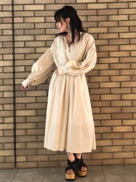 「MAISON DE REEFUR」｜YU SUZUKIさん（レディース・160cm）の夏コーディネート