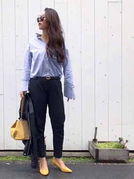 リエディ 2wayポーチ付きバイカラーバッグ 16秋冬新作 バッグ ショルダーバッグを使ったショップスタッフのレディース人気ファッションコーディネート Wear