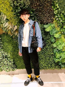 「Jumper（ジャンパー）のアイテム」を使った、Gorbinzsheさん（メンズ・171cm）の夏コーディネート