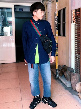 「Jumper（ジャンパー）のアイテム」を使った、Gorbinzsheさん（メンズ・171cm）の秋コーディネート