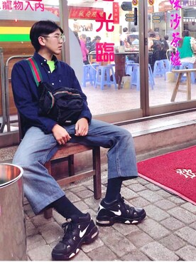 「Jumper（ジャンパー）のアイテム」を使った、Gorbinzsheさん（メンズ・171cm）の秋コーディネート