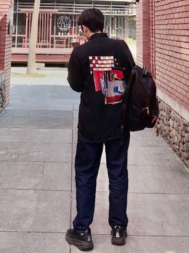 「TOUGH（タフ）のアイテム」を使った、Gorbinzsheさん（メンズ・171cm）の春コーディネート