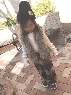 uta さん(キッズ・100cm)の春コーディネート