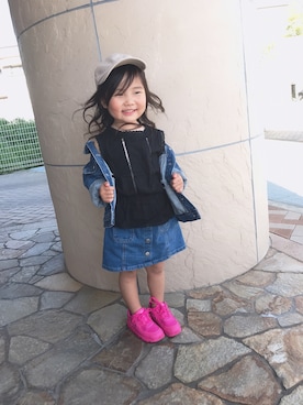 uta   さん（キッズ・100cm）の春コーディネート