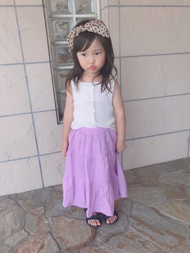 uta さん(キッズ・100cm)の夏コーディネート