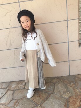 uta   さん（キッズ・100cm）の秋コーディネート