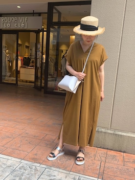 遠藤　裕子さん（レディース・155cm）の夏コーディネート