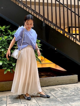 遠藤　裕子さん（レディース・155cm）の夏コーディネート