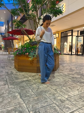 遠藤　裕子さん（レディース・155cm）の夏コーディネート