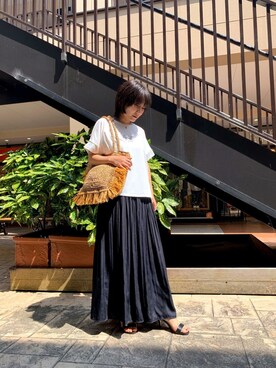 遠藤　裕子さん（レディース・155cm）の夏コーディネート