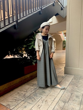 遠藤 裕子さん(レディース・155cm)の秋コーディネート