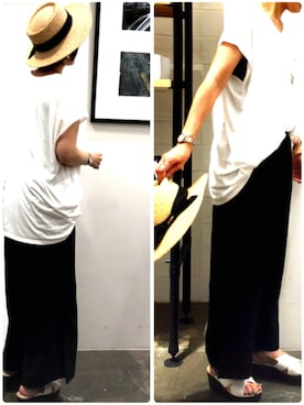 「AMERICAN HOLIC」｜7seaさん（レディース・164cm）の夏コーディネート