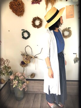 「AMERICAN HOLIC」｜7seaさん（レディース・164cm）の夏コーディネート