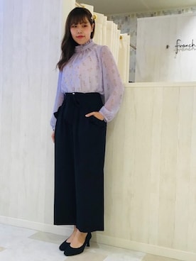 「きれいめコーディネート」｜franche lippeeさん（レディース・166cm）の秋コーディネート