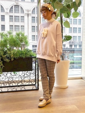 「うさぎ」｜franche lippeeさん（レディース・160cm）の冬コーディネート