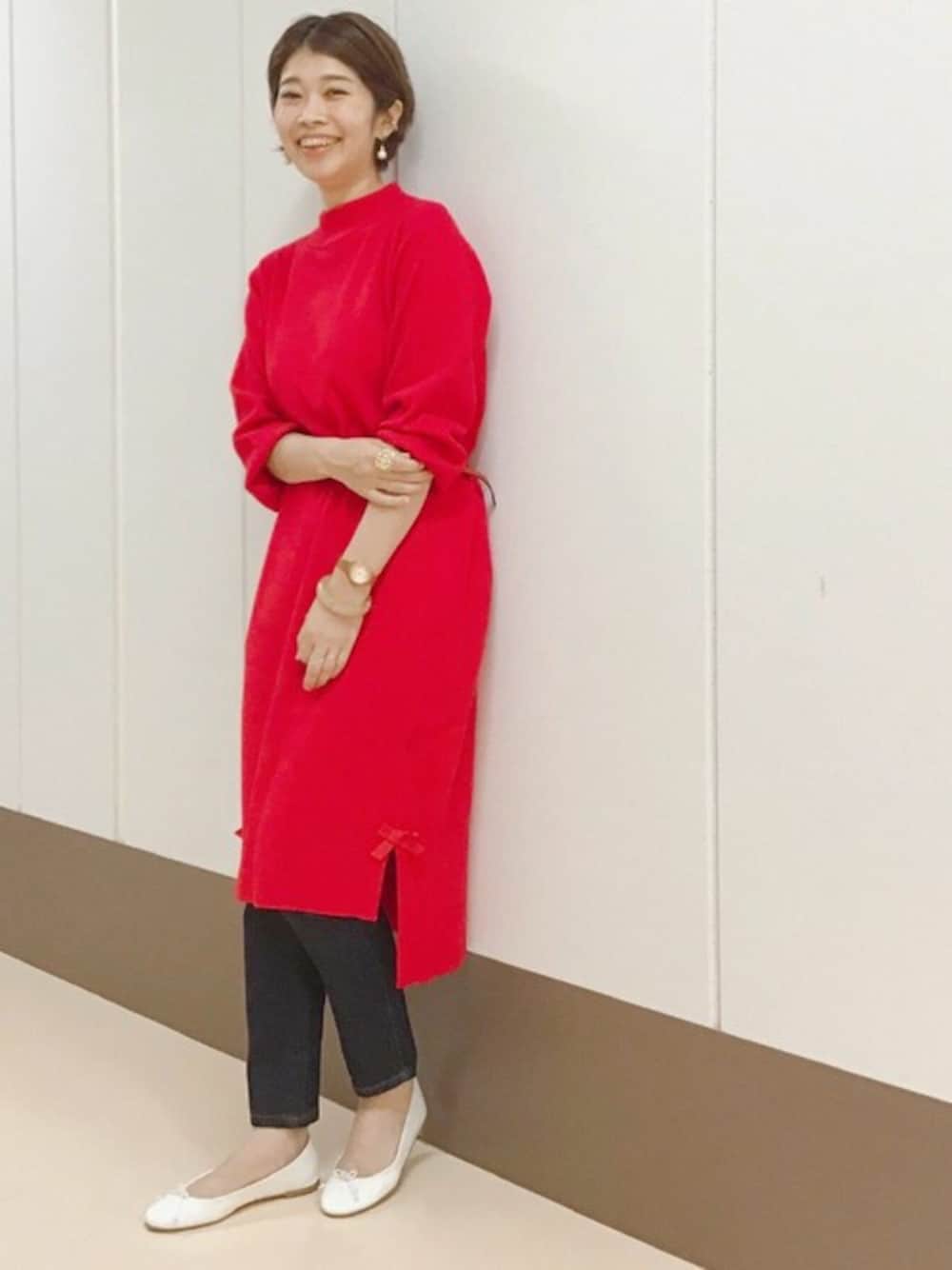 franchelippee（フランシュリッペ）の「やわらかロングニット