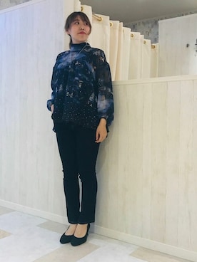 「うさぎ」｜franche lippeeさん（レディース・166cm）の冬コーディネート