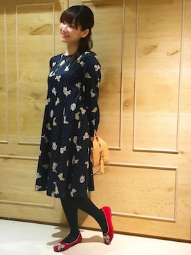 「うさぎ」｜franche lippeeさん（レディース・157cm）の冬コーディネート