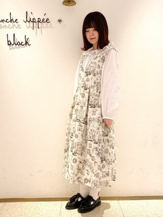 franchelippee すずらんジャンスカ Suzuran Bouquet JSK by Angelic Pretty