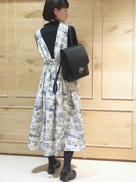 DANS SON POCHE（ダンソンポッシュ）の「ぺったりうさぎリュック  