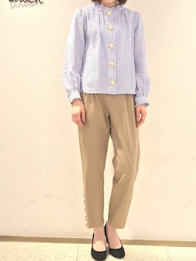 「きれい目コーデ」｜franche lippeeさん（レディース・160cm）の冬コーディネート