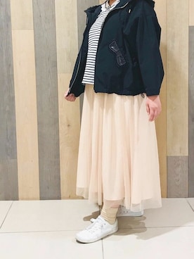 「ドルマン」｜「アイテム（ブルゾン）」を使った、franche lippeeさん（レディース・163cm）の冬コーディネート