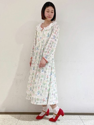 franchelippee（フランシュリッペ）の「ガーデニングワンピース