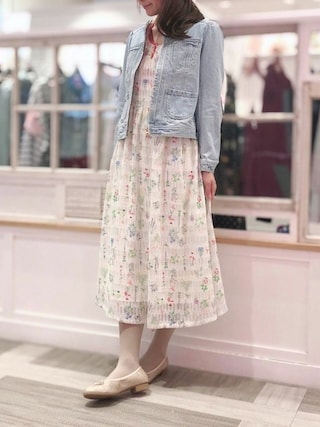 franchelippee（フランシュリッペ）の「ガーデニングワンピース