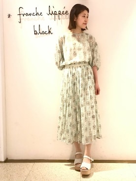 franche lippeeさん（レディース・160cm）の春コーディネート
