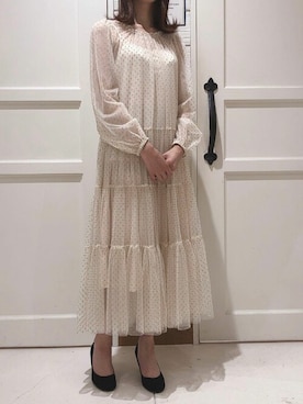 「チュール」｜franche lippeeさん（レディース・157cm）の夏コーディネート