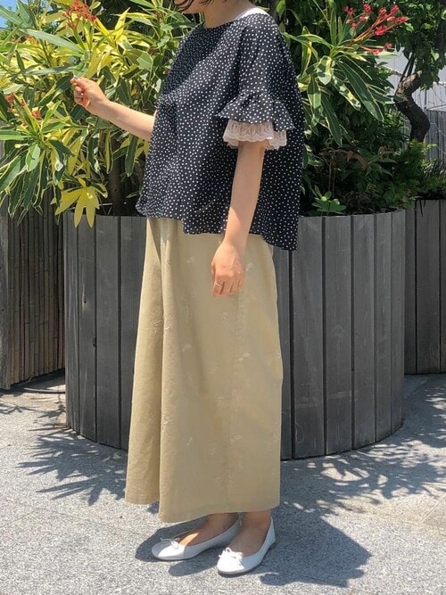 フランシュリッペボリュームパンツ franchelippee（フランシュリッペ）の「ｵﾓﾁｬﾉｸﾆﾎﾞﾘｭｰﾑﾊﾟﾝﾂ