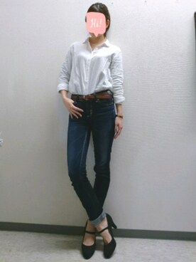「花見」｜「アイテム（腕時計）」を使った、maimi*゜さん（レディース・164cm）の春コーディネート