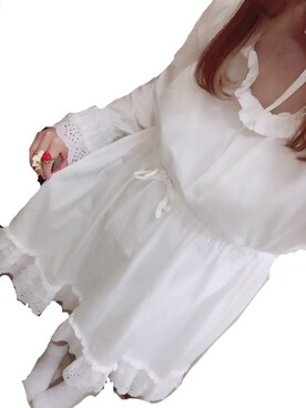 ワンピース ドレスを使った 90年代 のレディース人気ファッションコーディネート Wear