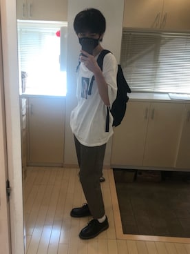「classicalelf（クラシカルエルフ）のアイテム（シューズ）」を使った、ようぼうさん（メンズ・171cm）の夏コーディネート