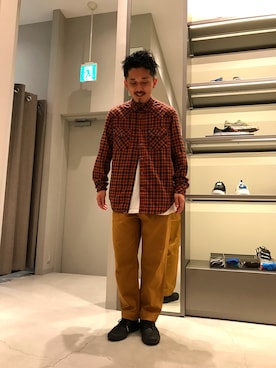 Shiina-Cさん（メンズ・174cm）の夏コーディネート