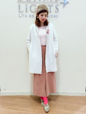 TOMA22さん（レディース・164cm）の冬コーディネート