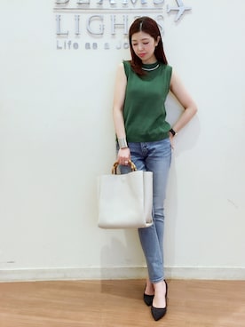 TOMA22さん（レディース・164cm）の夏コーディネート