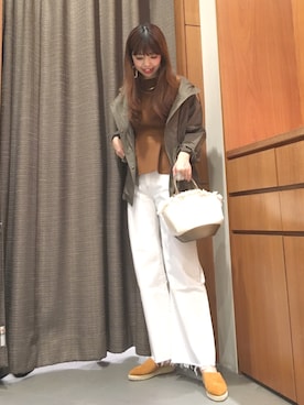 「Simon Miller（サイモン・ミラー）のアイテム（パンツ）」を使った、TOMA22さん（レディース・164cm）の春コーディネート