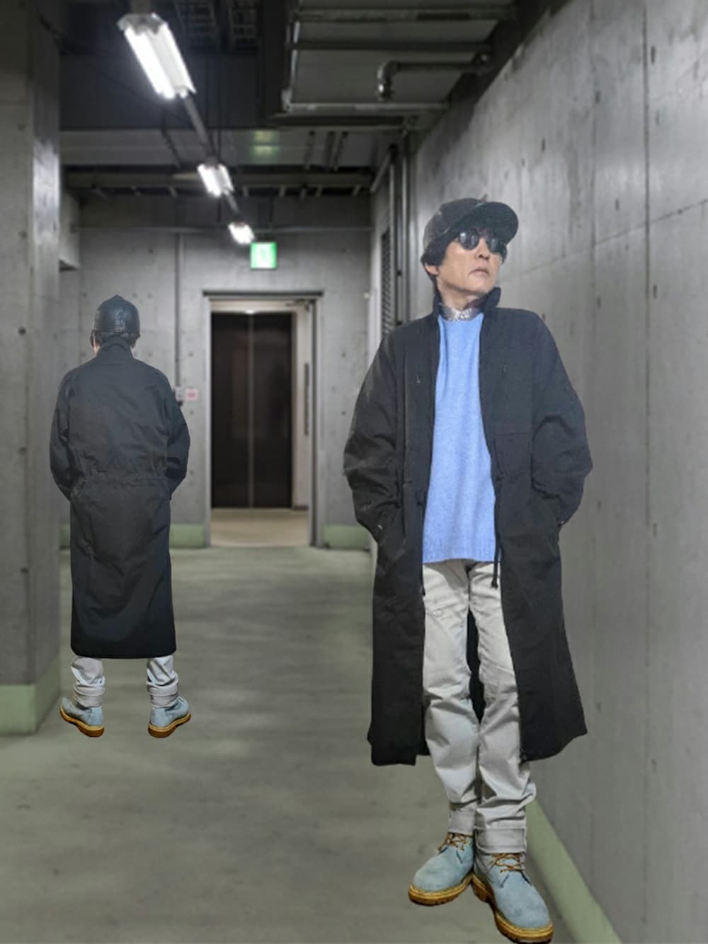 RANDOM IDENTITIESのステンカラーコートを使った人気
