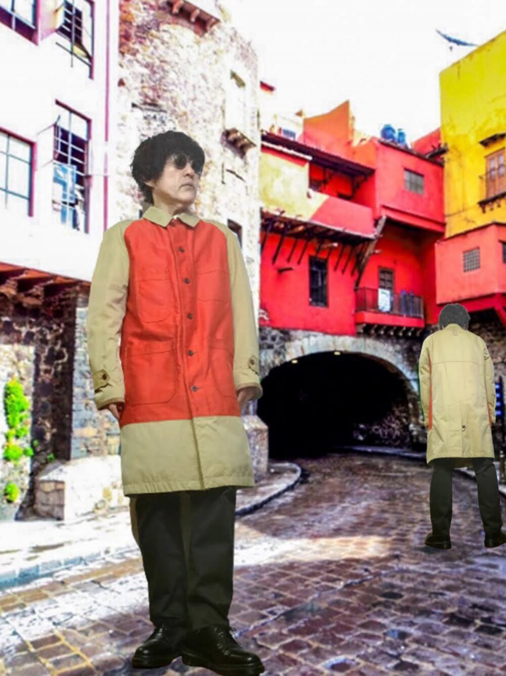 JUNYA WATANABE MANのステンカラーコートを使った人気