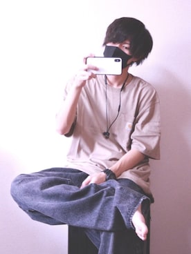 「beats（ビーツ）のアイテム（アクセサリー）」を使った、TJさん（メンズ・177cm）の夏コーディネート