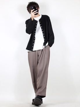 TJさん（メンズ・177cm）の春コーディネート