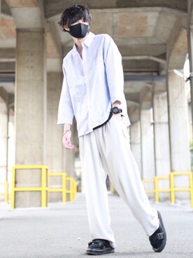 「UNIQLO（ユニクロ）の50色ソックス（消臭機能付き）（ソックス/靴下）」を使った、TJさん（メンズ・177cm）の春コーディネート