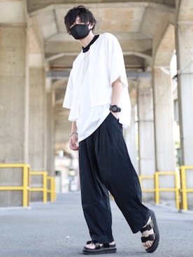 TJさん（メンズ・177cm）の夏コーディネート