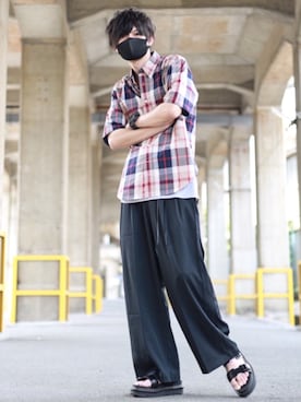 TJさん(メンズ・177cm)の夏コーディネート