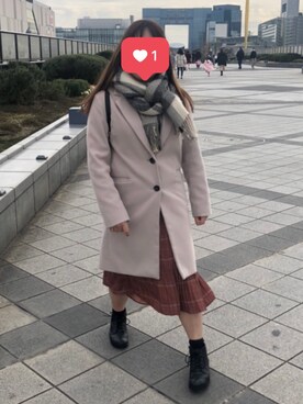hhhaさん（レディース・156cm）の冬コーディネート