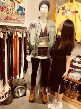 「梅田」｜TANAKAさん（レディース・158cm）の春コーディネート