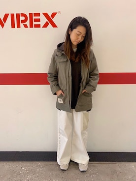 TANAKAさん（レディース・158cm）の春コーディネート