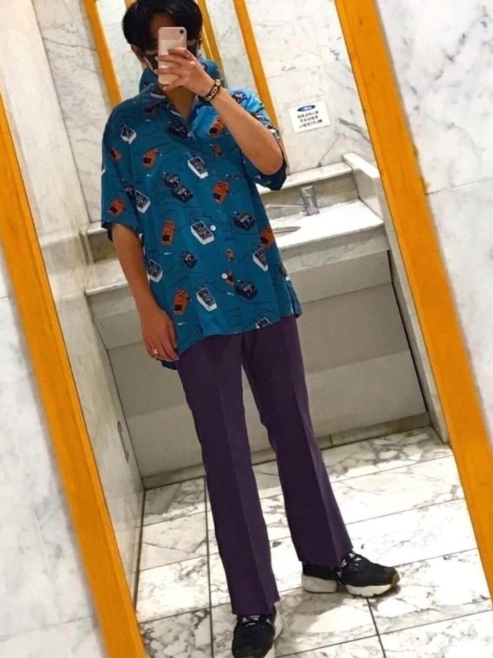Azuma. パジャマシャツ Azuma - EFFECTOR PAJAMA Shirts | HAZE