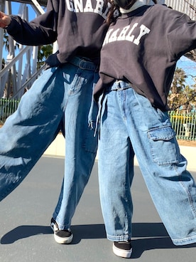 モエノスケさん（レディース・153cm）の冬コーディネート